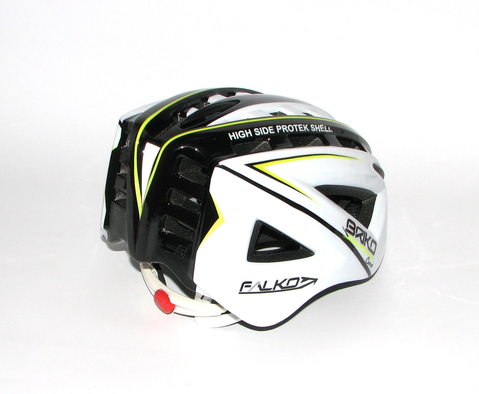 Велошлем Briko Falko White-Blk-Yell M Велошлем Briko Falko White-Blk-Yell M